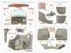 Quinta Studio QD+35066 U.S. Diamond T 968A Cargo truck (open cab) 3D-Printed & coloured Interior on decal paper (Mirror Models) (with 3D-printed resin parts) 1/35